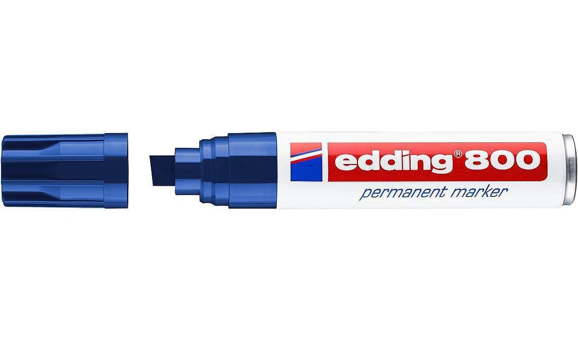 edding Permanent-Marker 800 Blau 2
