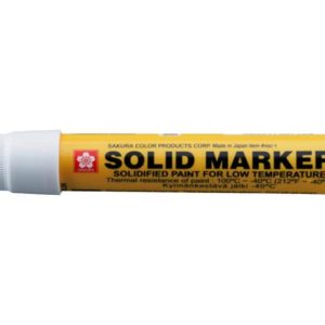 Sakura Permanent-Marker Solid Low Temperature Weiss