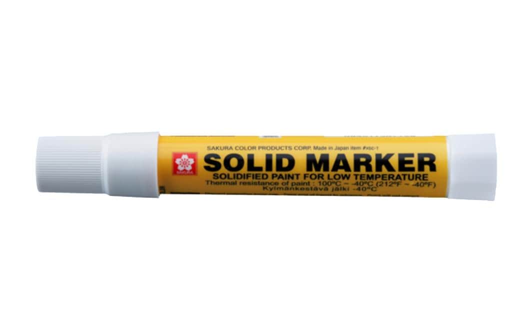 Sakura Permanent-Marker Solid Low Temperature Weiss 2