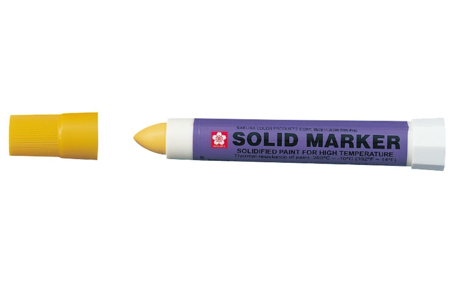 Sakura Permanent-Marker Solid Breit, Gelb 1