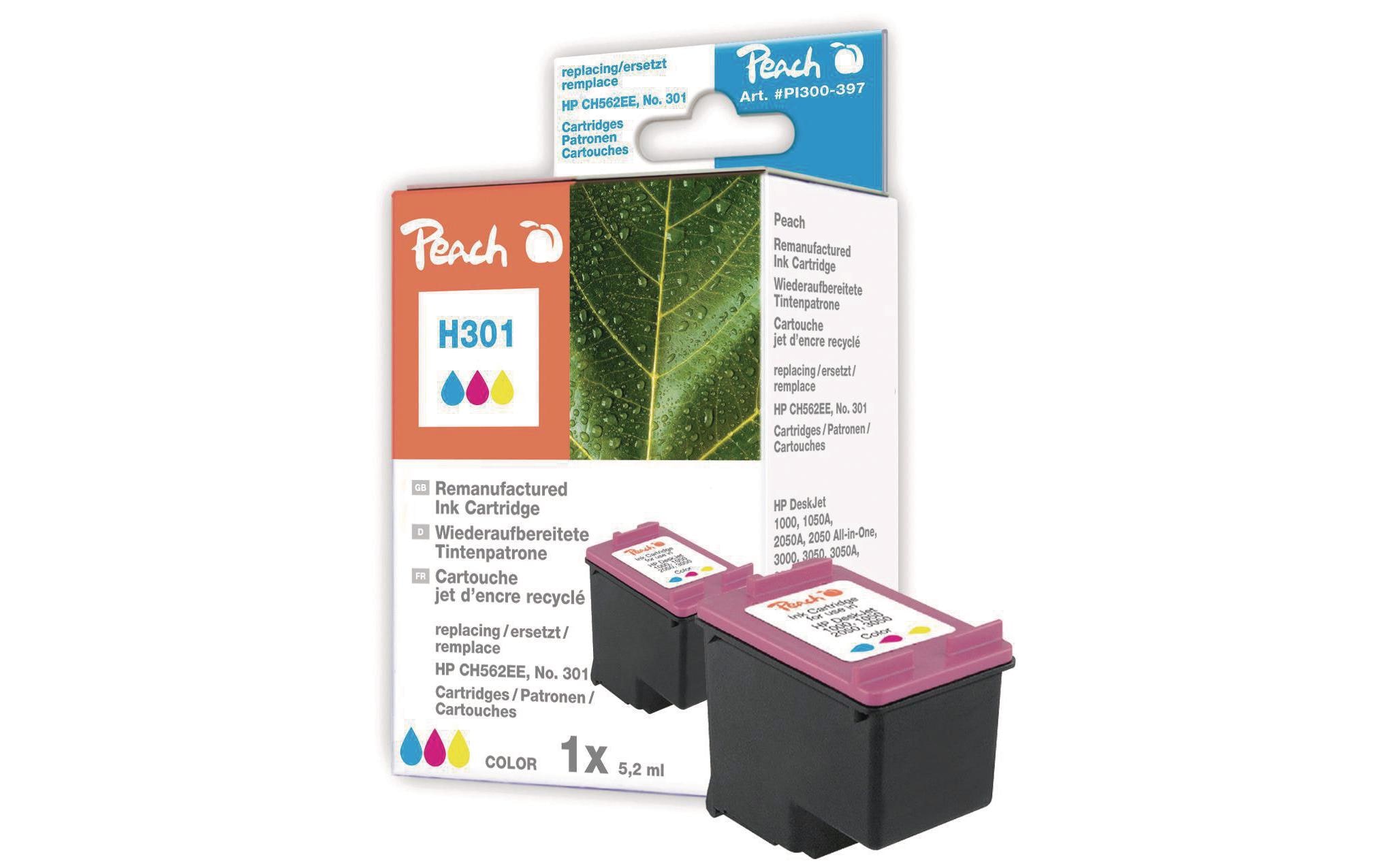 Peach Tinte für HP Nr. 301 (CH562EE) Color 1