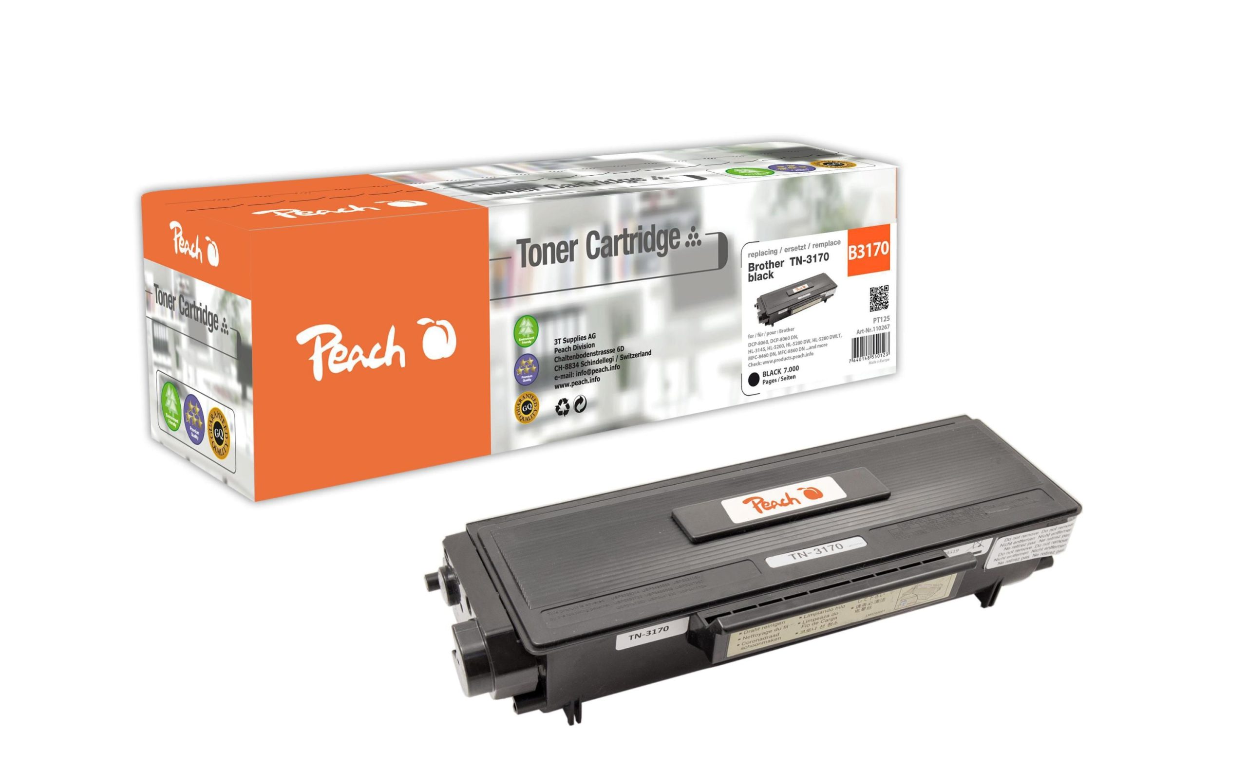Peach Toner für Brother TN-3130 / TN-3170 Black 2 58917983 xxl3 scaled