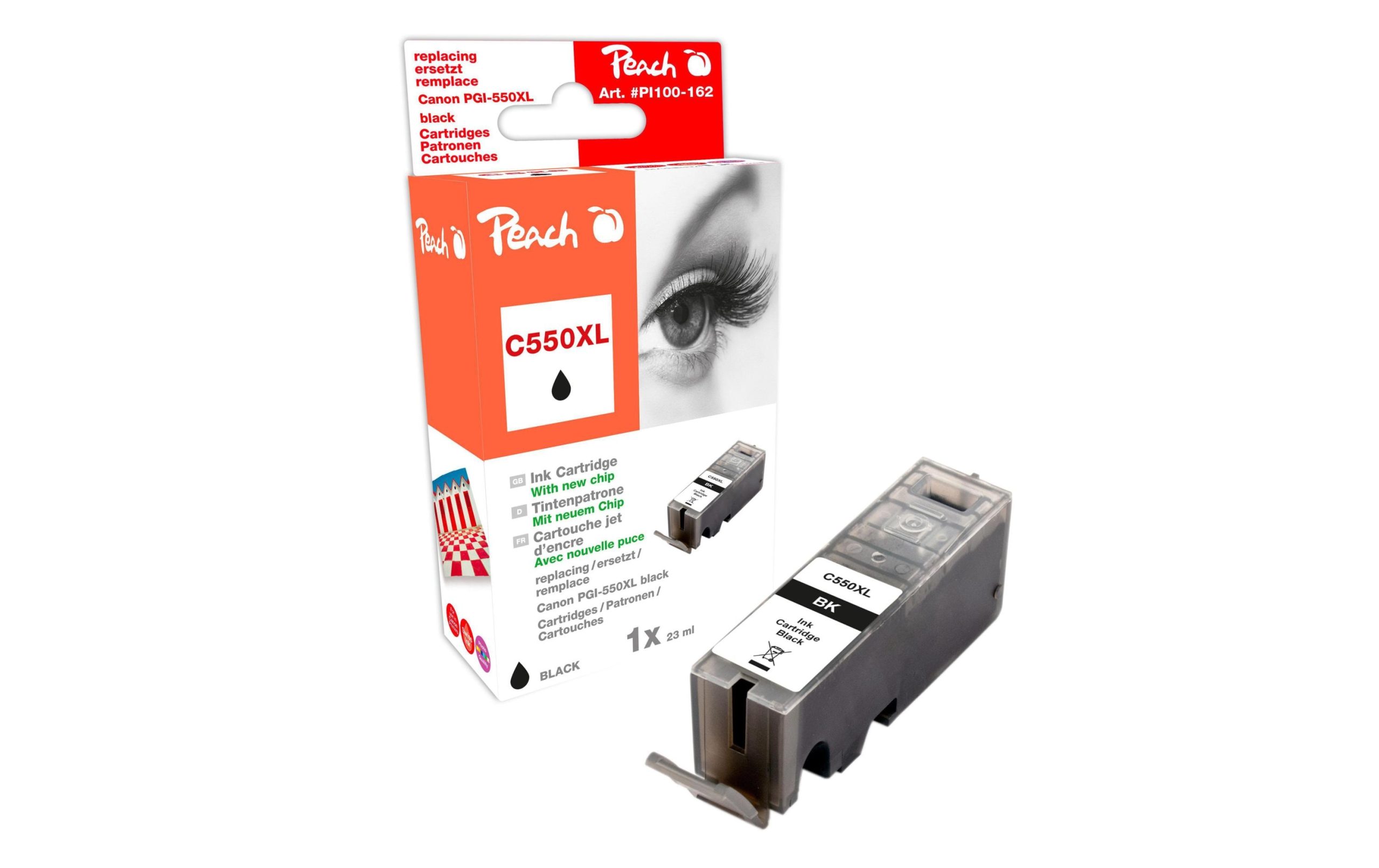 Peach Tinte für Canon PGI-550BK Black 1 58918052 xxl3 scaled