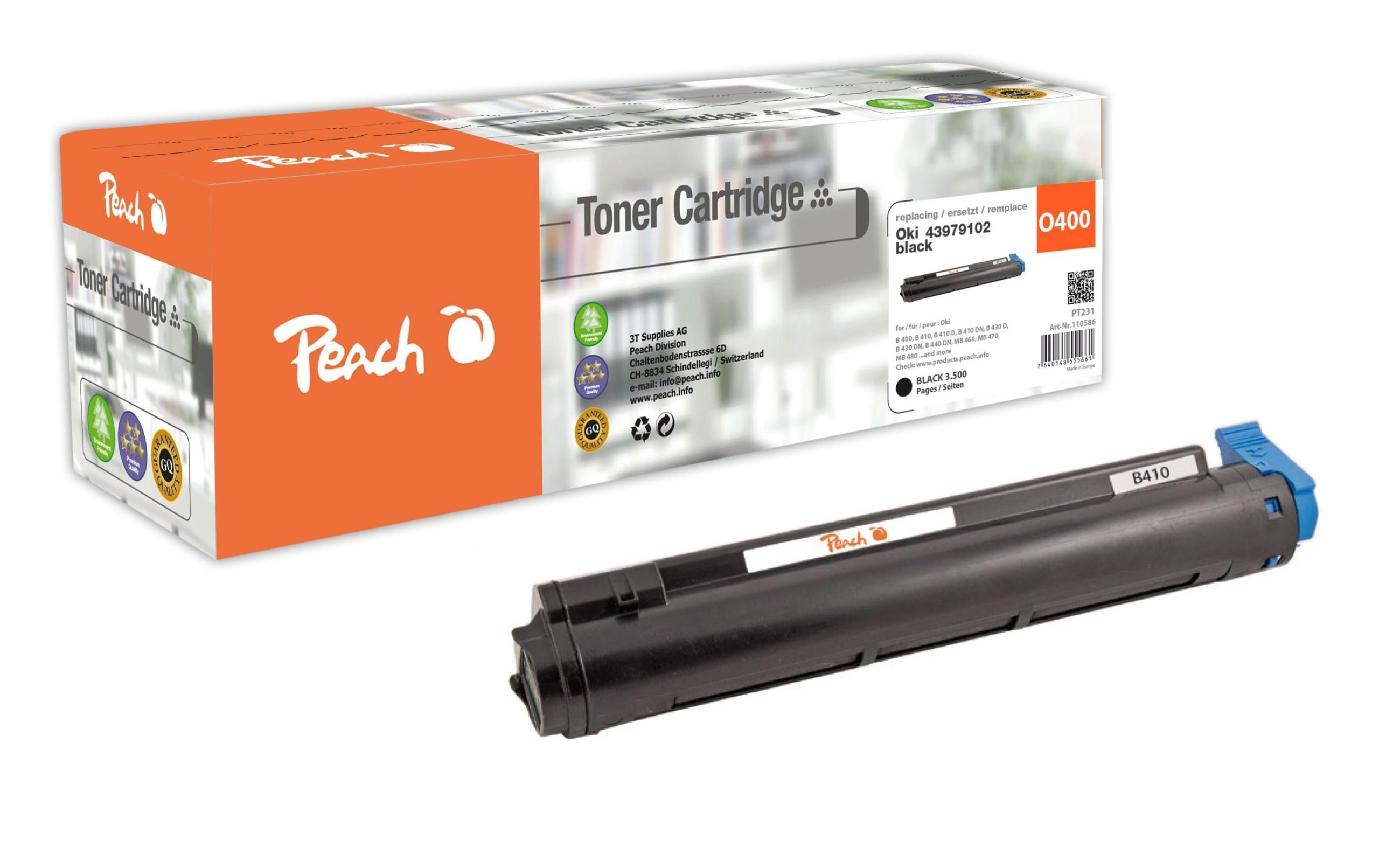 Peach für OKI 43979102 Black 1 77937104 xxl3 scaled