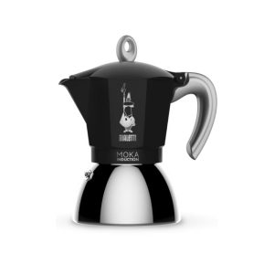 Bialetti Espressokocher New Moka Induktion 2 Tassen, Schwarz