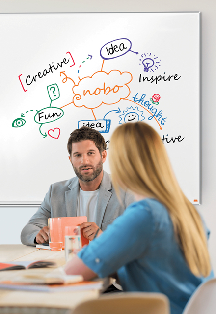 Nobo Magnethaftendes Whiteboard Impression Pro 45 cm x 60 cm 8 Nobo Magnethaftendes Whiteboard Impression Pro 45 cm x 60 cm – Bild 6