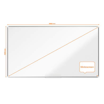 Nobo Premium Plus Whiteboard Stahl Widescreen 85, magnethaftend 8 Nobo Premium Plus Whiteboard Stahl Widescreen 85, magnethaftend – Bild 6