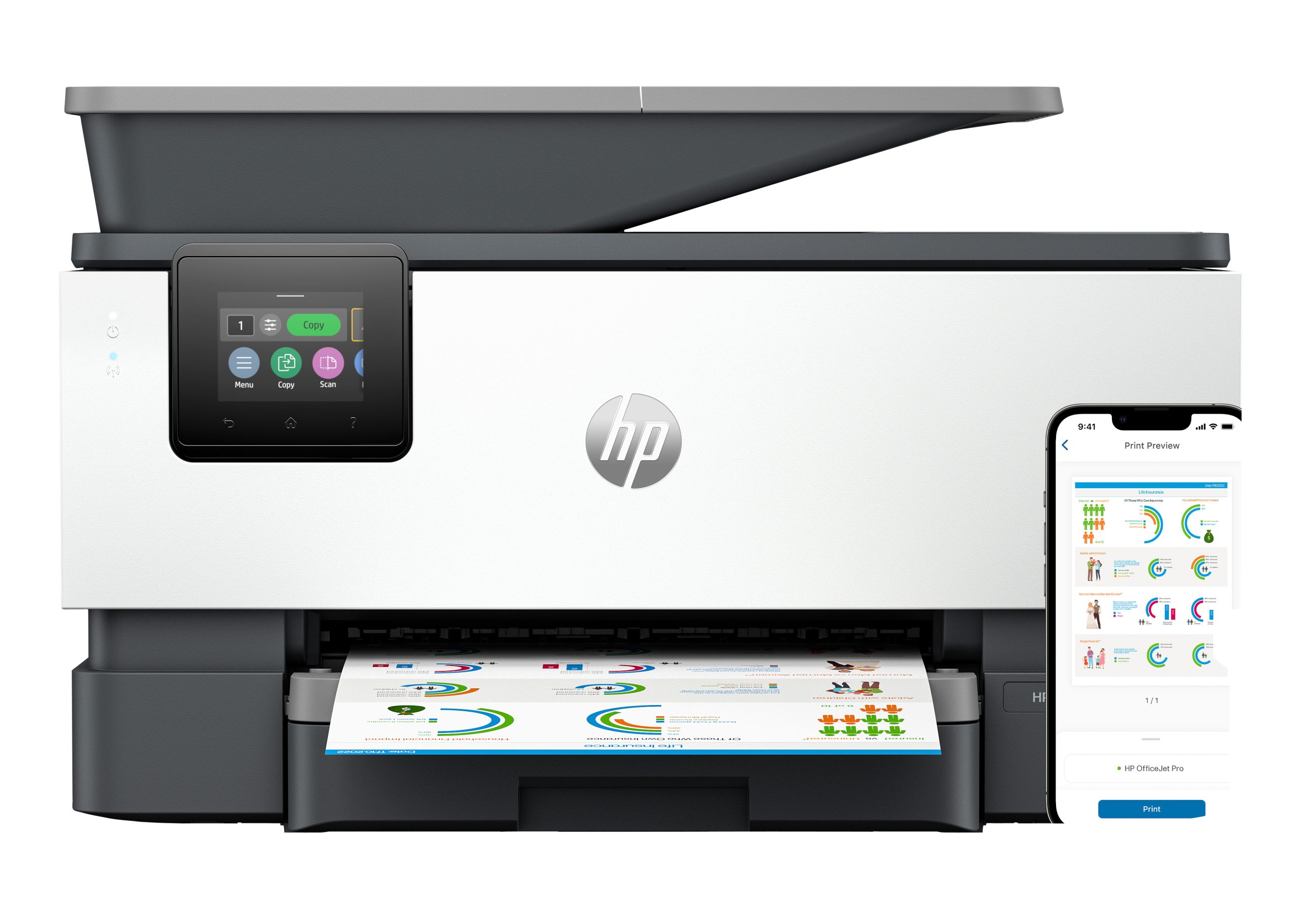 HP Multifunktionsdrucker OfficeJet Pro 9120e 4 HP Multifunktionsdrucker OfficeJet Pro 9120e – Bild 2