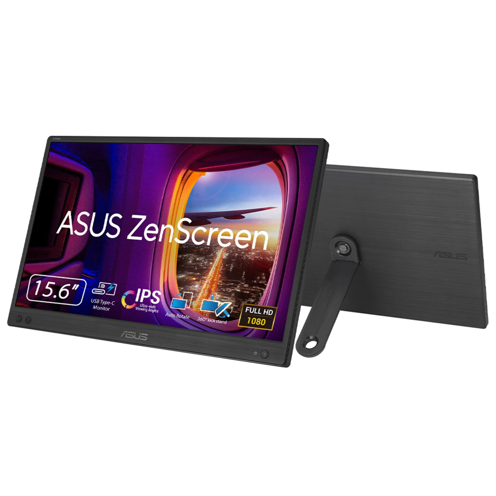 ASUS Monitor ZenScreen MB166CR 15.6 , 1920 x 1080 (Full HD) 4 ASUS Monitor ZenScreen MB166CR 15.6 , 1920 x 1080 (Full HD) – Bild 2