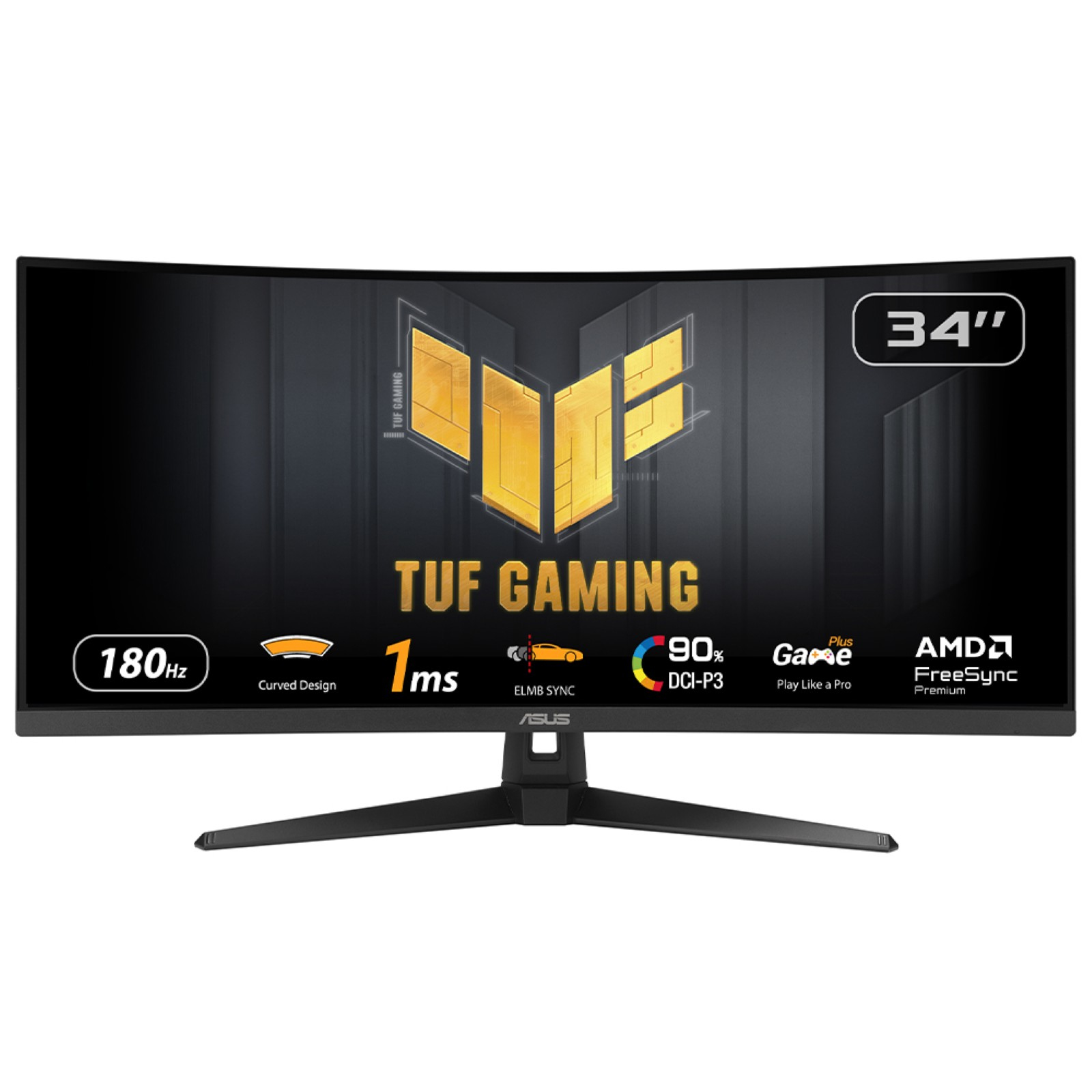 ASUS Monitor TUF Gaming VG34VQ3B 34 , 3440 x 1440 (UWQHD) 4 ASUS Monitor TUF Gaming VG34VQ3B 34 , 3440 x 1440 (UWQHD) – Bild 2
