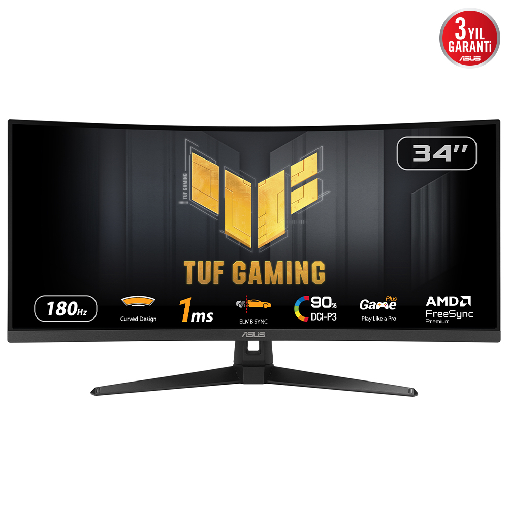ASUS Monitor TUF Gaming VG34VQ3B 34 , 3440 x 1440 (UWQHD) 5 ASUS Monitor TUF Gaming VG34VQ3B 34 , 3440 x 1440 (UWQHD) – Bild 3