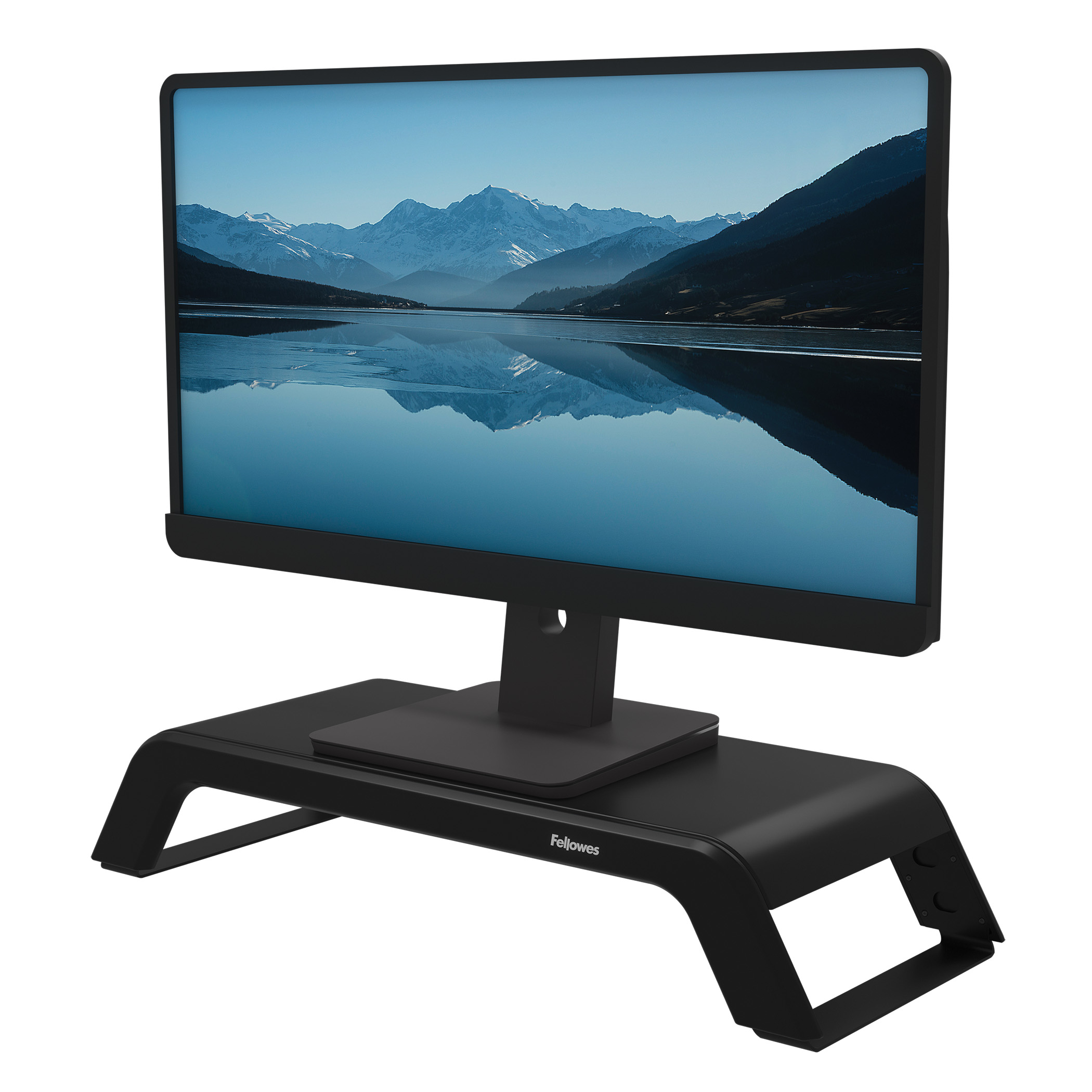 Fellowes Monitor-Standfuss Hana LT Schwarz 4 Fellowes Monitor-Standfuss Hana LT Schwarz – Bild 2