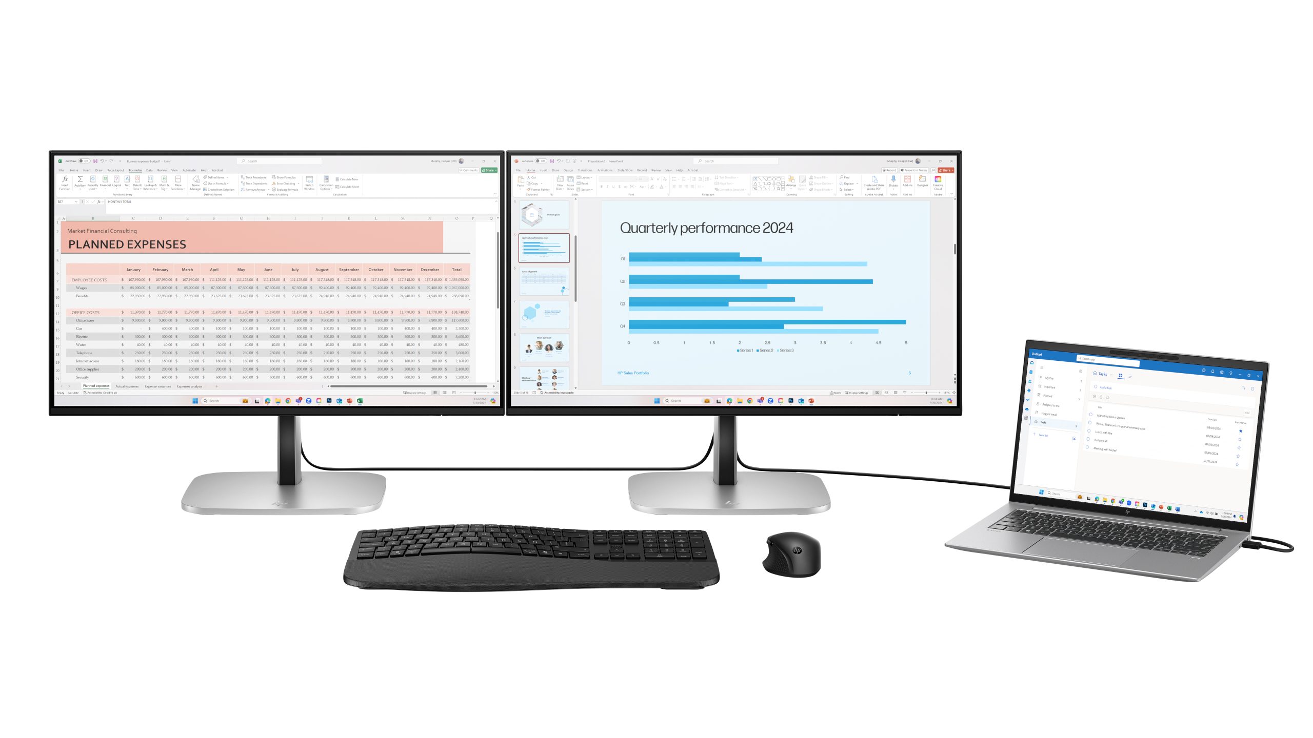 HP Monitor Serie 5 Pro 524pu 23.8 , 1920 x 1080 (Full HD) 4 HP Monitor Serie 5 Pro 524pu 23.8 , 1920 x 1080 (Full HD) – Bild 2