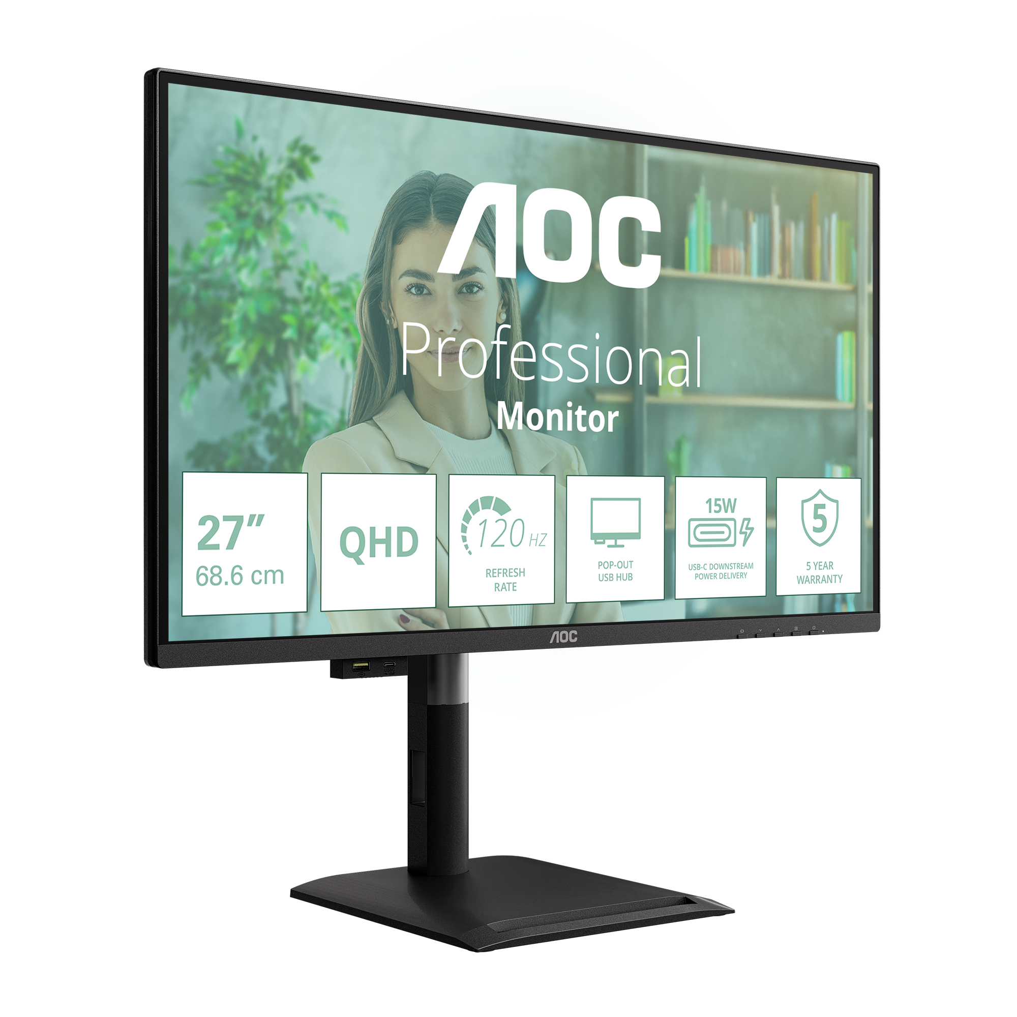 AOC Monitor Q27P4U 6 AOC Monitor Q27P4U – Bild 4