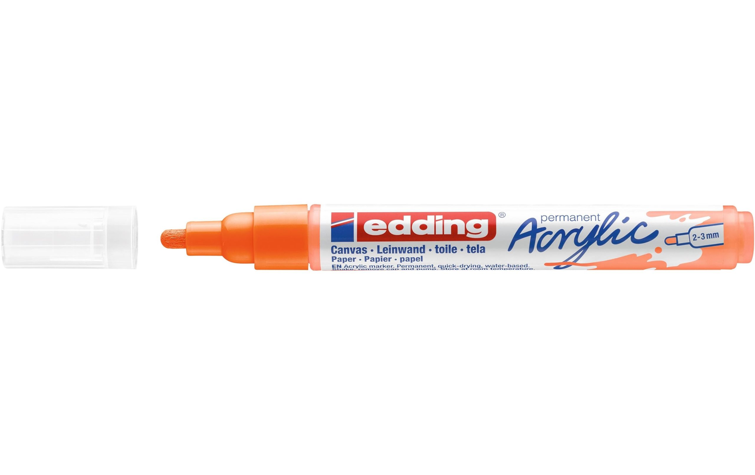 edding Acrylmarker 5100 Medium, Neonorange 2 194644528 xxl3 scaled
