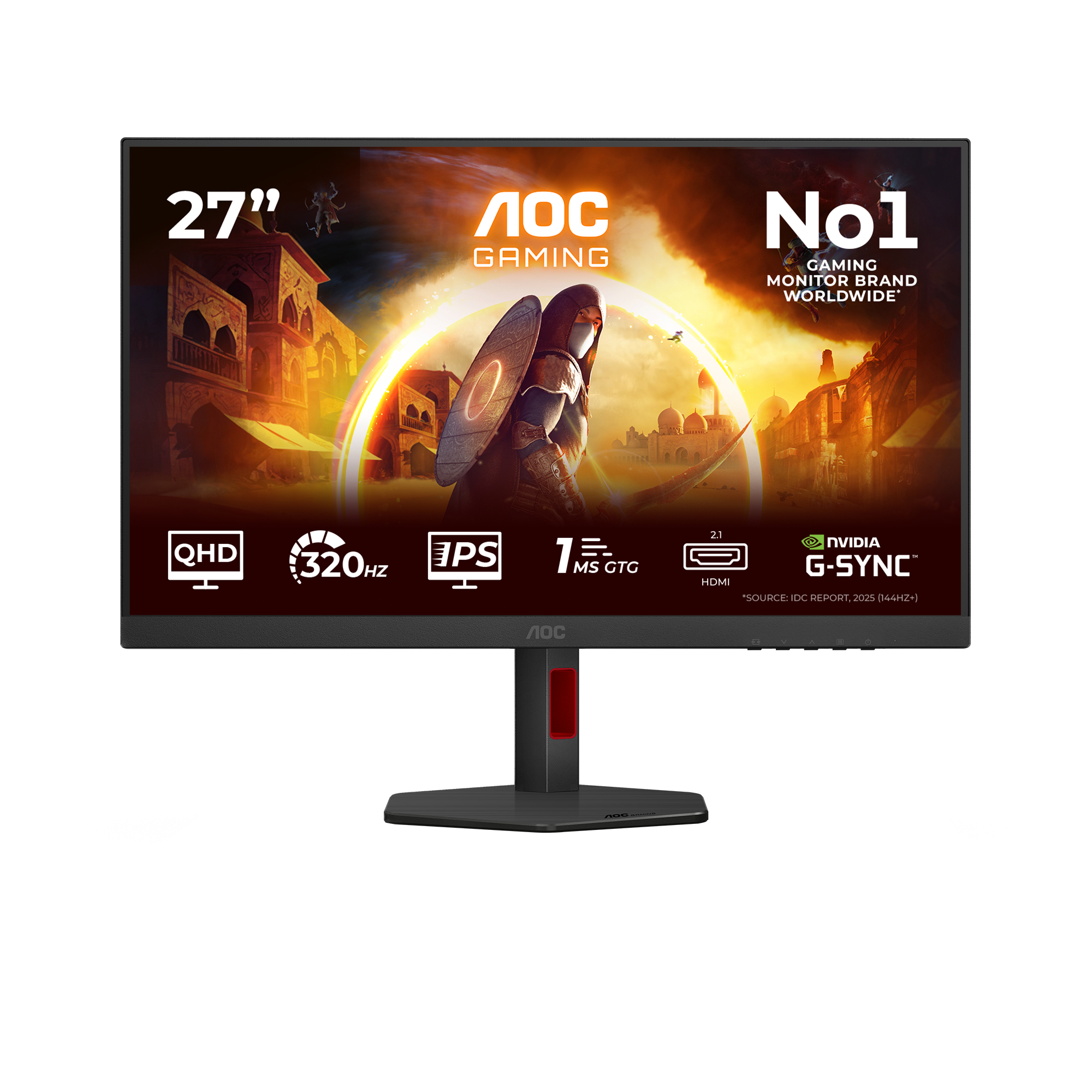 AOC Monitor Q27G4SRU 27 , 2560 x 1440 (WQHD) 4 AOC Monitor Q27G4SRU 27 , 2560 x 1440 (WQHD) – Bild 2