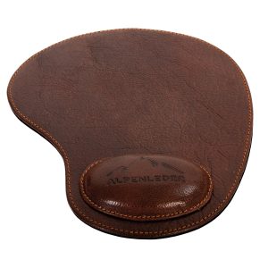 Alpenleder Mausmatte Salem Brandy