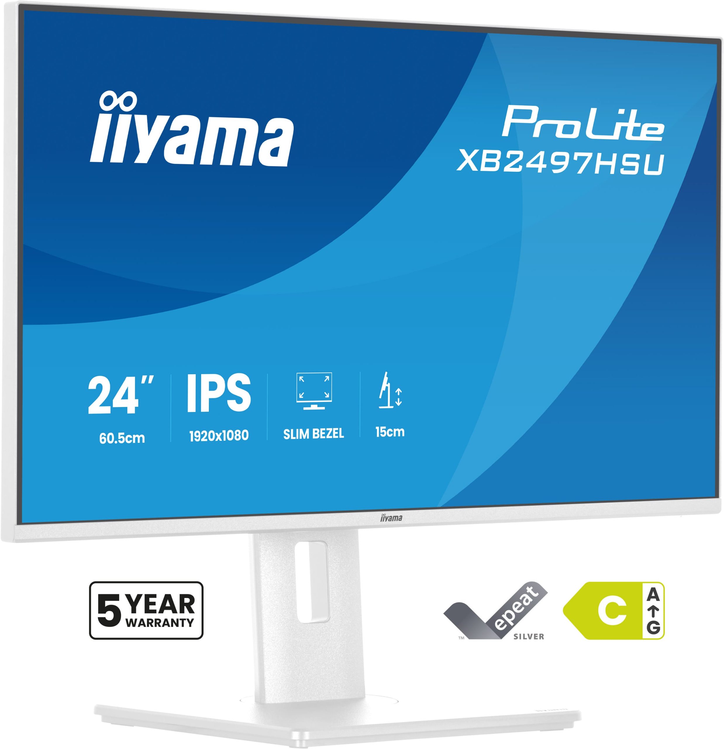 iiyama Monitor ProLite XB2497HSU-W1 4 iiyama Monitor ProLite XB2497HSU-W1 – Bild 2