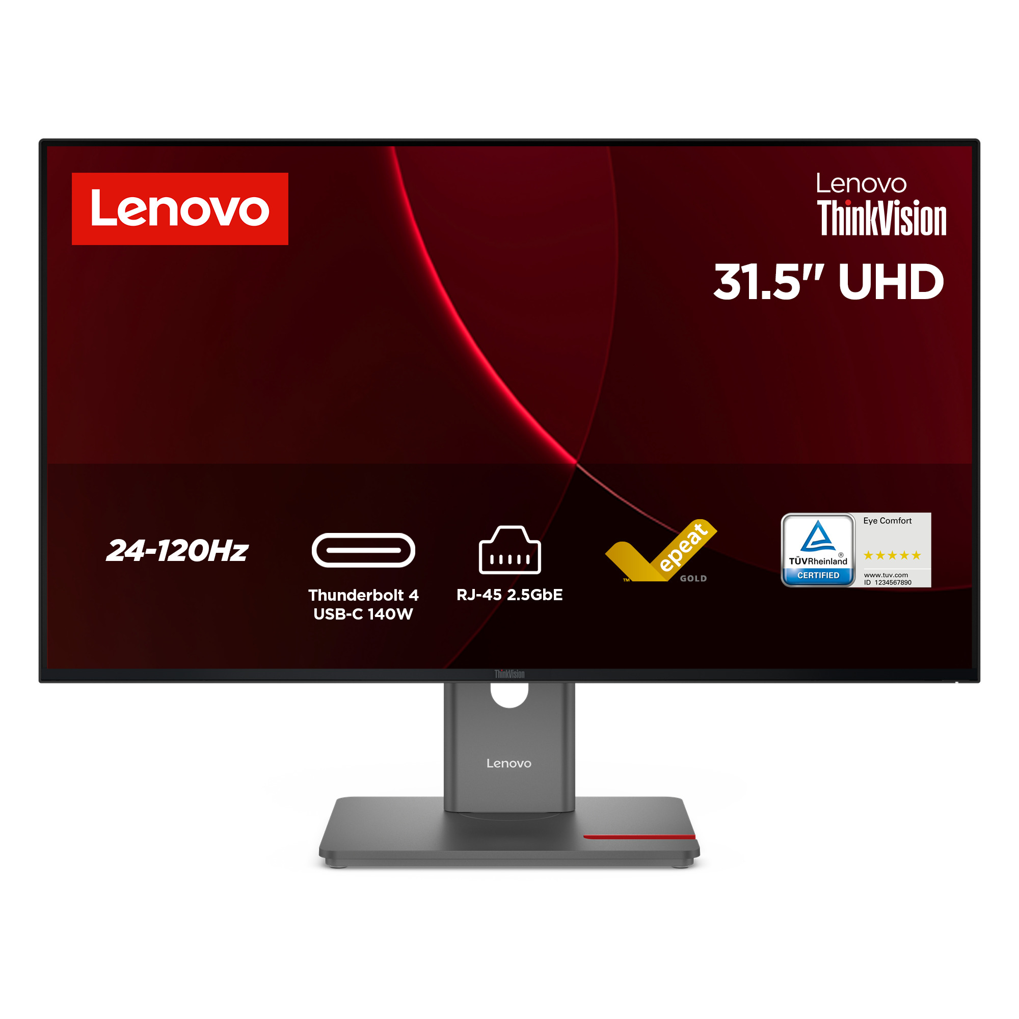 Lenovo P32p-20 31.5 Zoll 4K Ultra HD IPS LED-Backlight Schwarz 4 Lenovo P32p-20 31.5 Zoll 4K Ultra HD IPS LED-Backlight Schwarz – Bild 2