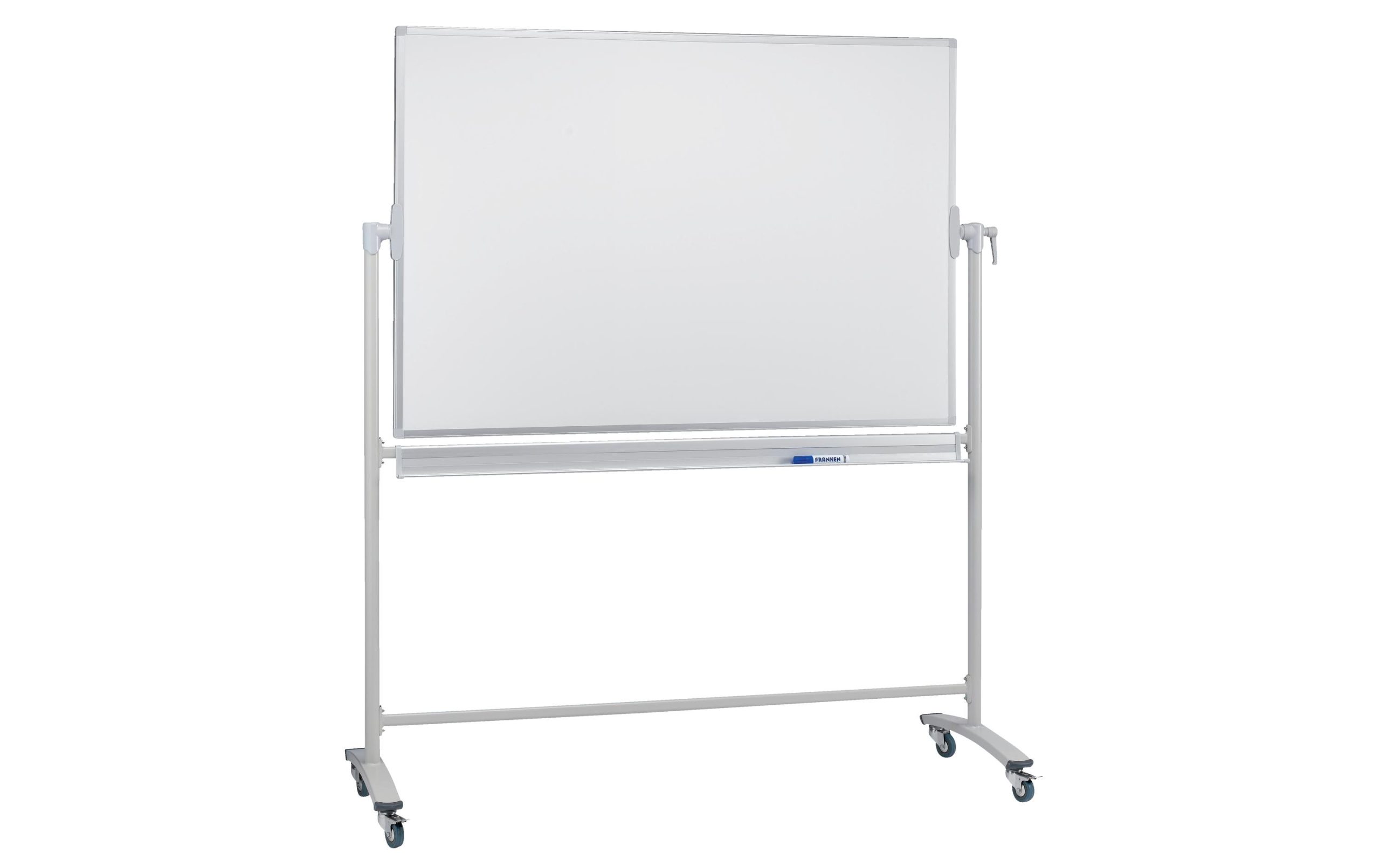 Franken Mobiles Whiteboard mit Drehfunktion 120 cm x 220 cm, Weiss 1 223703243 xxl3 scaled