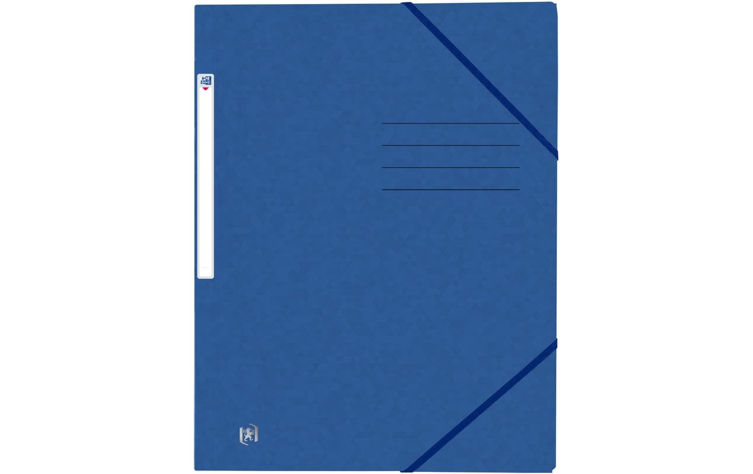 Oxford Gummibandmappe A4, Blau 1