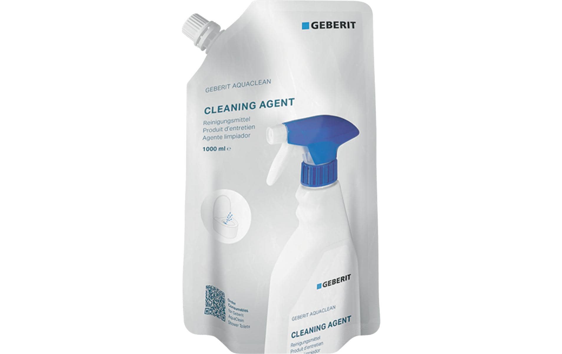Geberit Reinigungsmittel AquaClean Nachfüllbeutel, 1 l 3 Geberit Reinigungsmittel AquaClean Nachfüllbeutel, 1 l