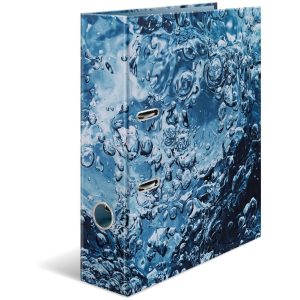 HERMA Ordner Water 7 cm, Blau