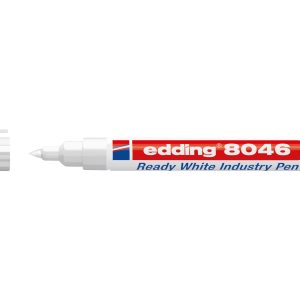 edding Permanent-Marker Ready White Industry Pen E-8046