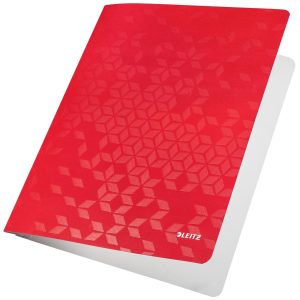 Leitz Schnellhefter WOW Rot, 10 Stück