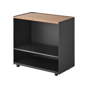 Yamazaki Servierwagen Tower 60.3 x 59 cm, Schwarz