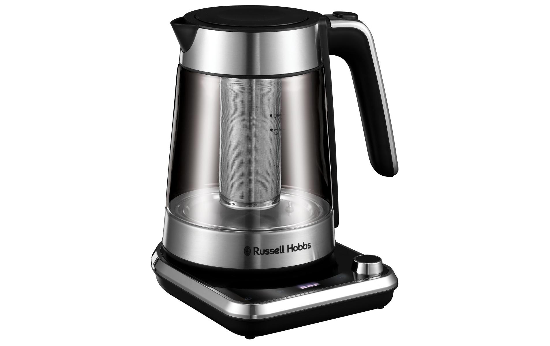 Russell Hobbs Wasserkocher 1.7 l, Schwarz/Silber 3 Russell Hobbs Wasserkocher 1.7 l, Schwarz/Silber