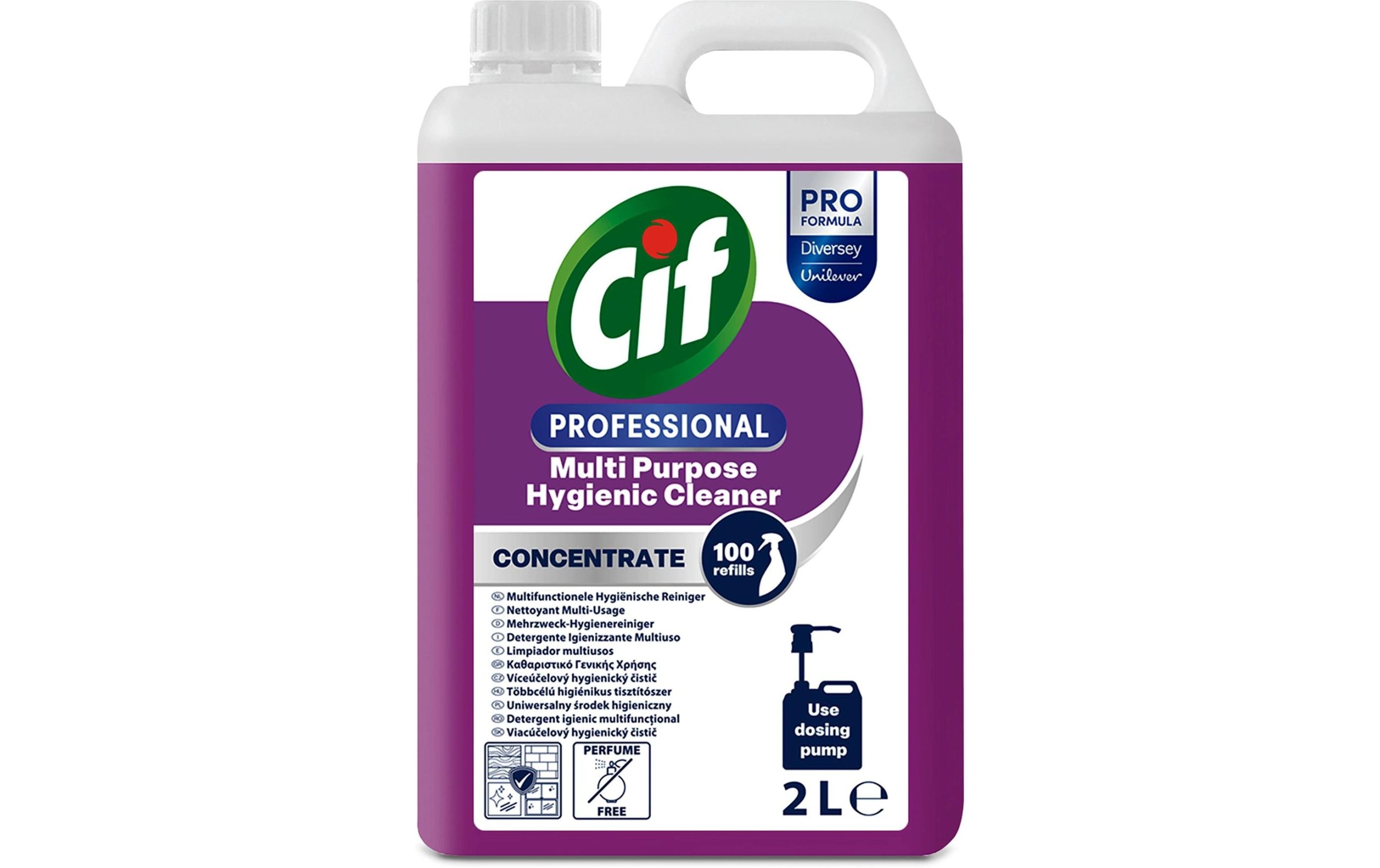 Diversey Pro Formula Cif Professional Mehrzweck-Hygienereiniger 2 l 1 414480556 xxl3 scaled