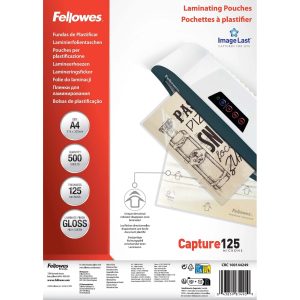 Fellowes Laminierfolie ImageLast A4, 125 µm, Matt; Entspiegelt