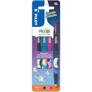 Pilot FriXion Cosmic Dreams 0.7 mm, Limited Edition, 3 Stk.