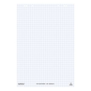 Herlitz Flipchartblock 65 x 98 cm, kariert, 20 Blatt