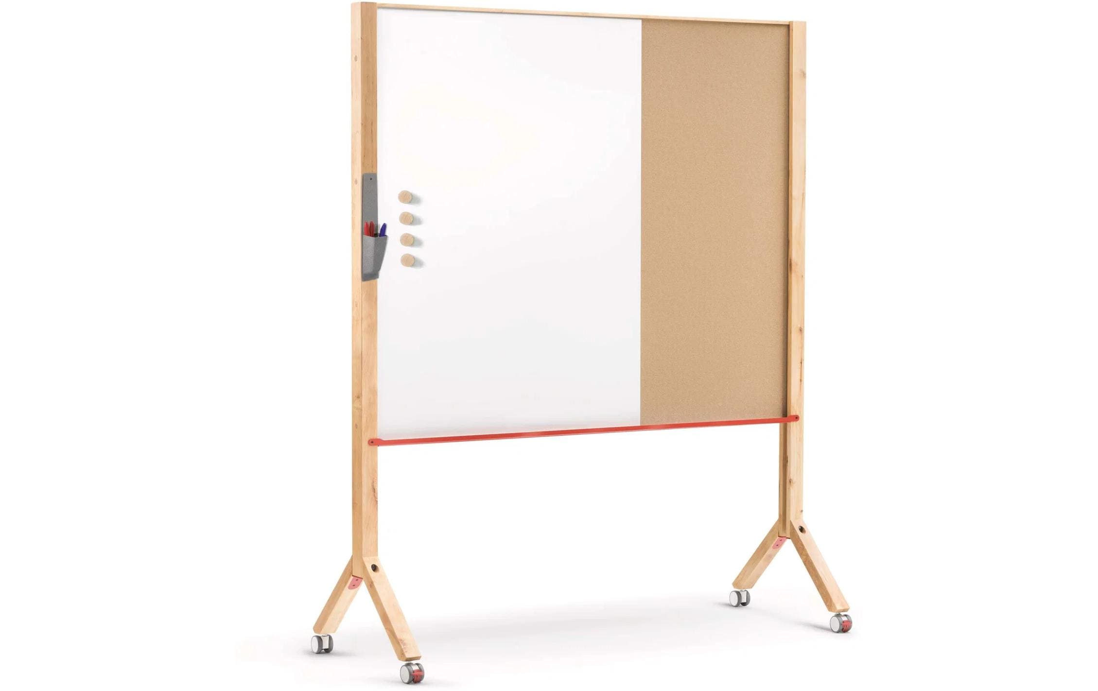 Maul Moderationstafel MAULwood 120 cm x 150 cm, Kork/Witeboard 3 Maul Moderationstafel MAULwood 120 cm x 150 cm, Kork/Witeboard