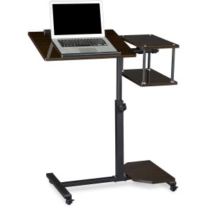 relaxdays Laptoptisch XL Schwarz