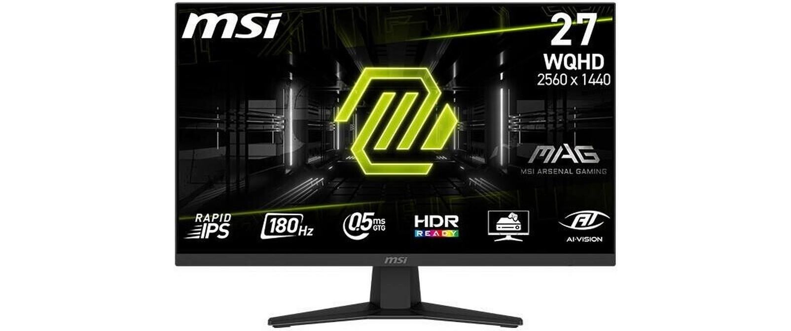 MSI MAG 274QFDE 27? 2560 x 1440 Flat 180cd/m² 0.5 ms 2