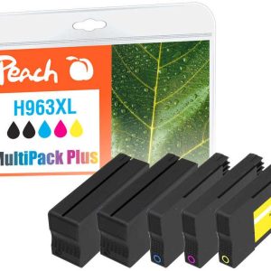 Peach HP No. 963XL Spar Pack Plus Multipack BK C M Y 58 ml 27 ml