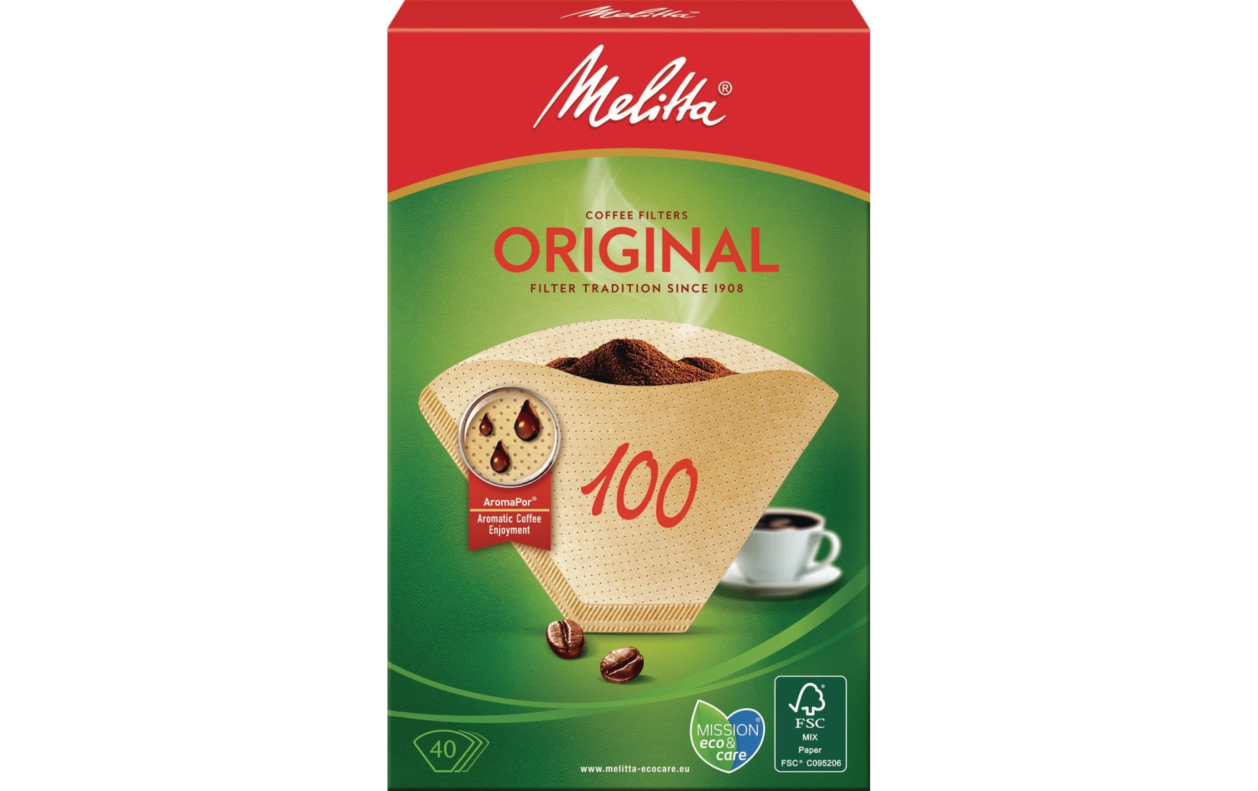 Melitta Filtertüte Original 100 40 Stück 2 51196814 xxl3 scaled
