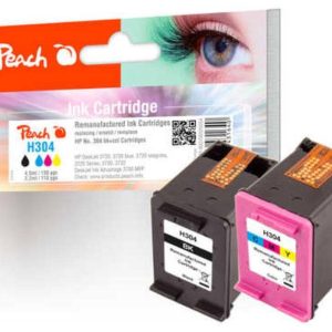 Peach Tintenset für HP Nr. 304