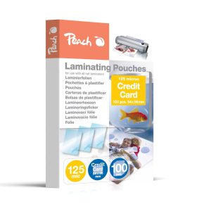 Peach Laminierfolie 5.4 x 8.6 cm, 125 µm, 100 Stück, Glänzend