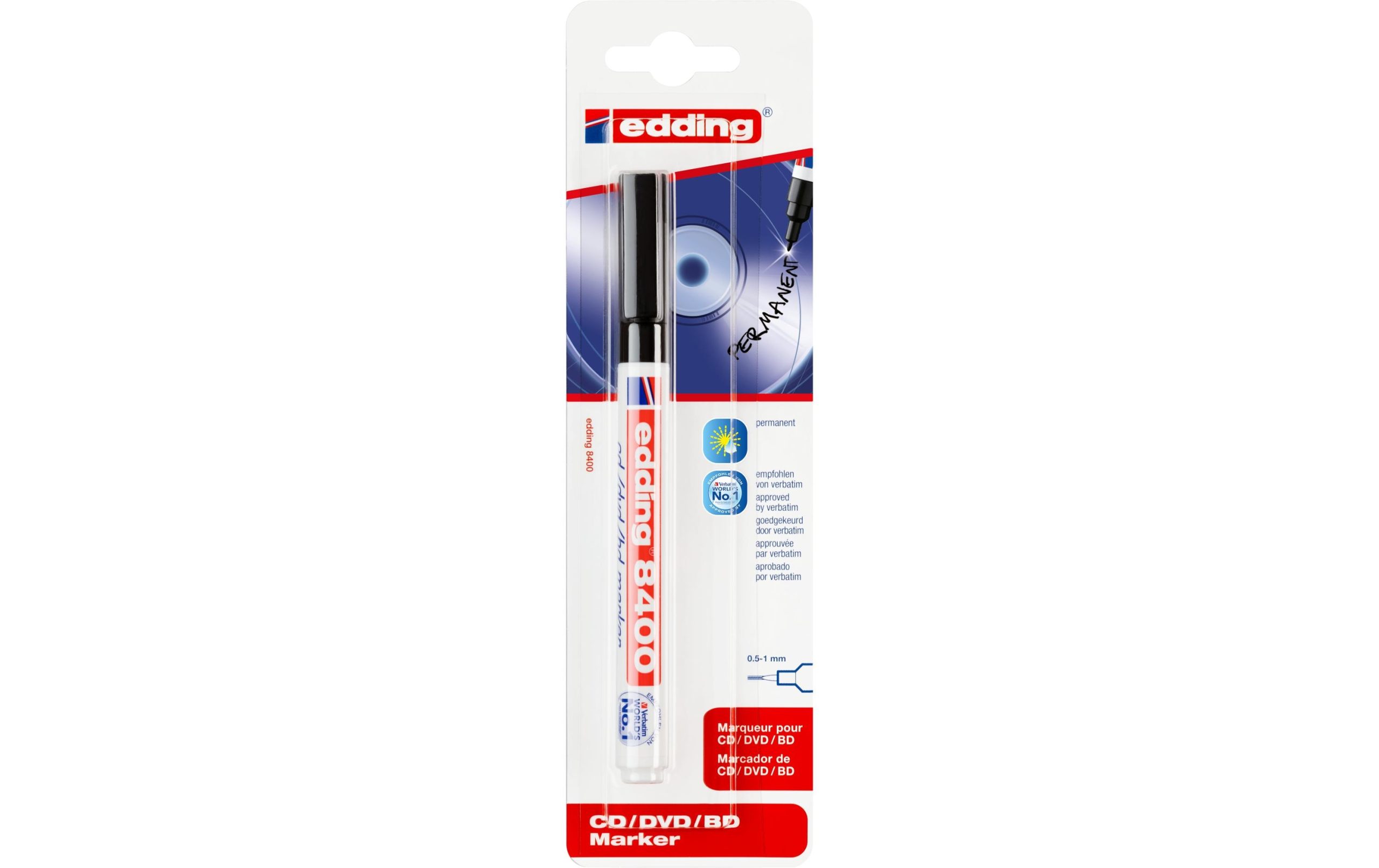 edding CD/DVD Marker Marker 8400 1 Stück 2 57854976 xxl3 scaled
