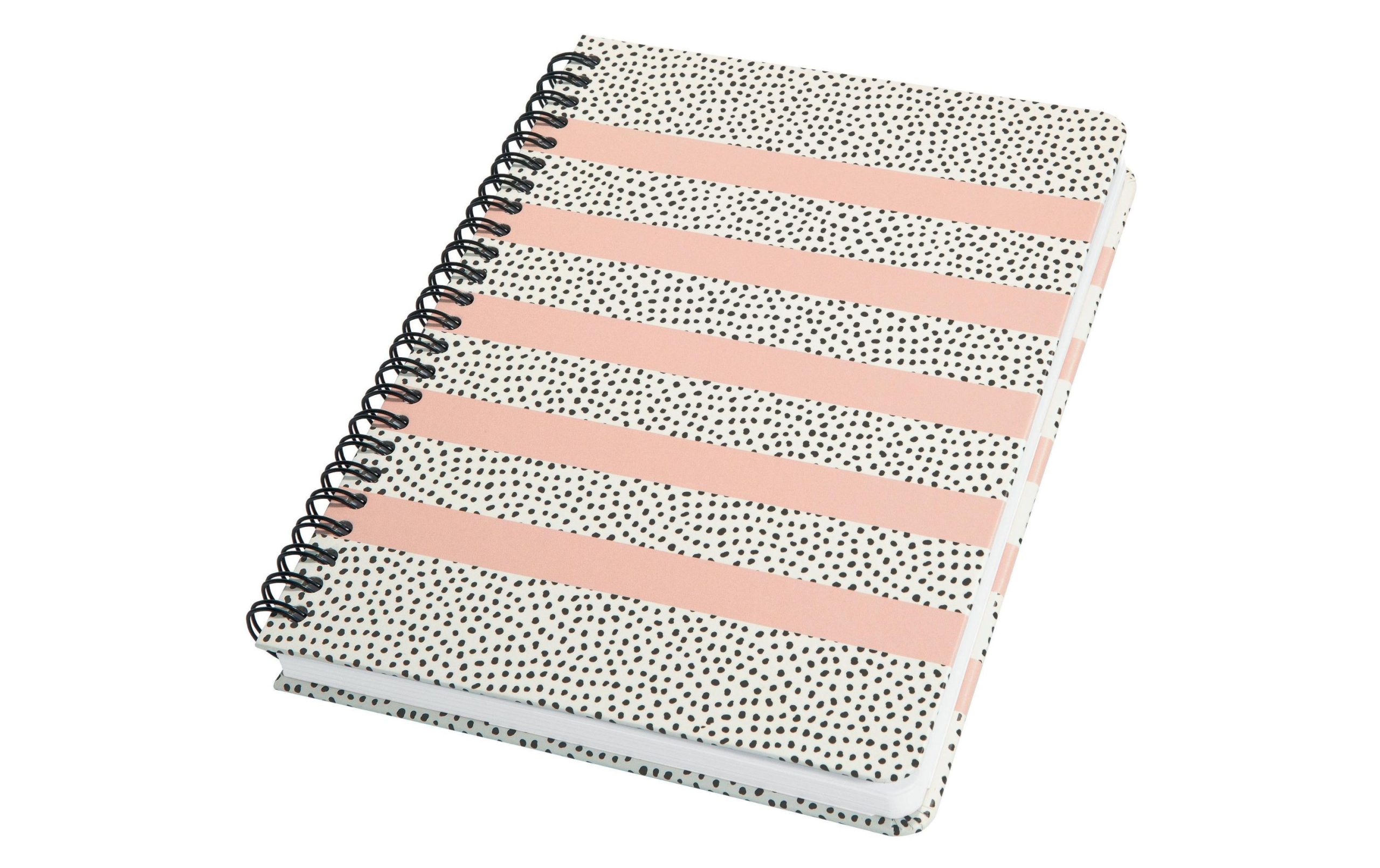 Jolie Notizbuch Sweet Dots A5, Dot, Schwarz/Weiss/Rosa 2 58380915 xxl3 scaled