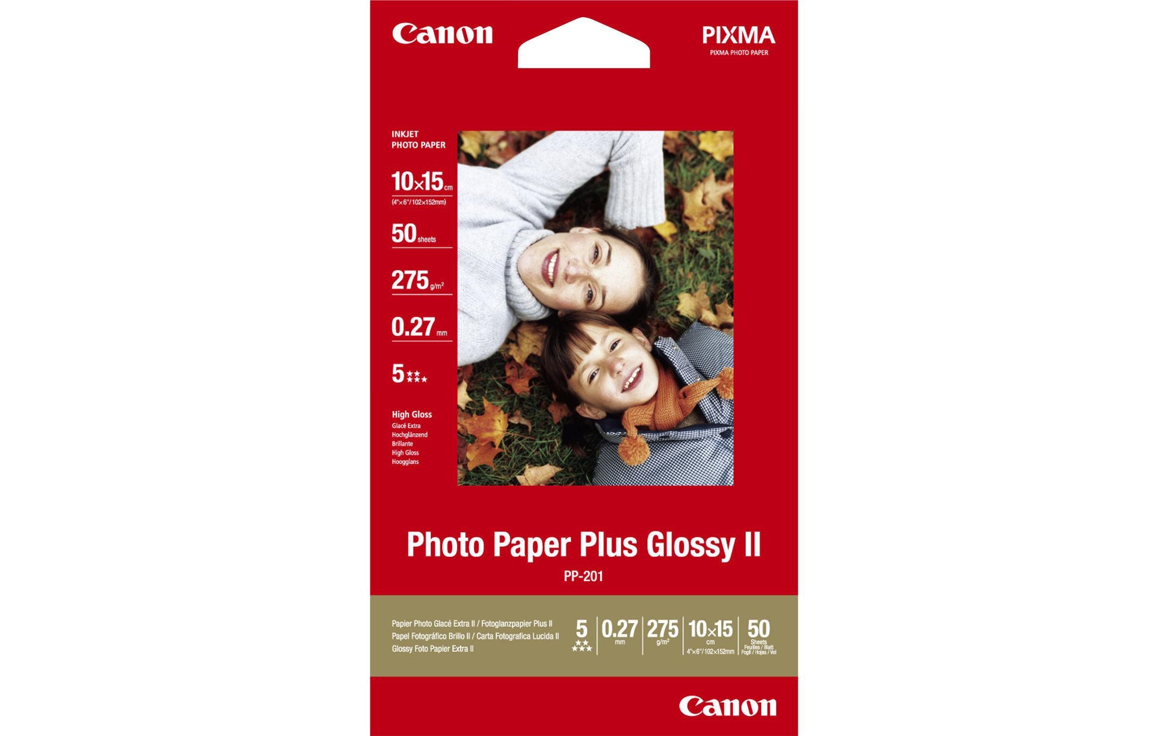 Canon Fotopapier 10 x 15 cm 275 g/m² 50 Stück 2