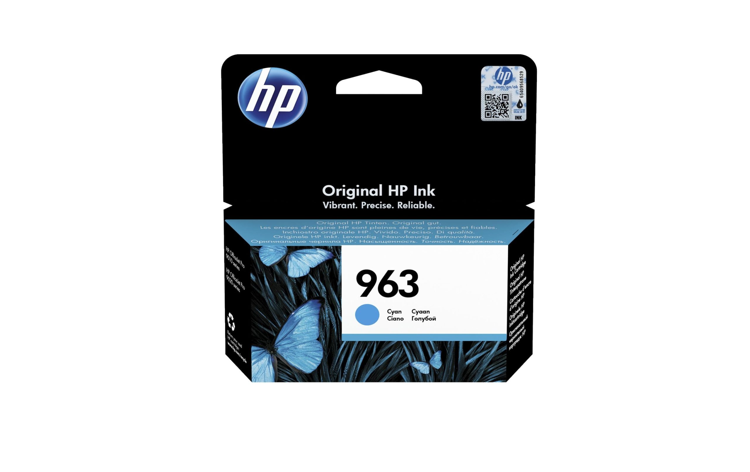 HP Tinte Nr. 963 (3JA23AE) Cyan 3 HP Tinte Nr. 963 (3JA23AE) Cyan
