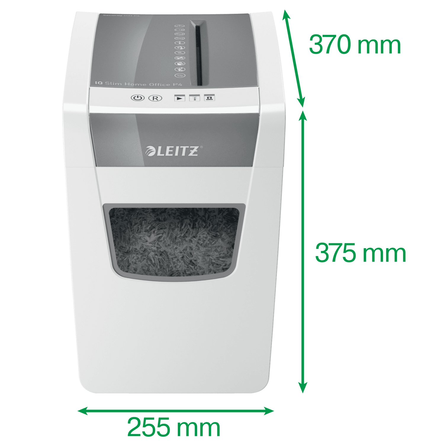Leitz Bürogeräte Aktenvernichter IQ Slim Office P-4, 10 Blatt 9 Leitz Bürogeräte Aktenvernichter IQ Slim Office P-4, 10 Blatt – Bild 7