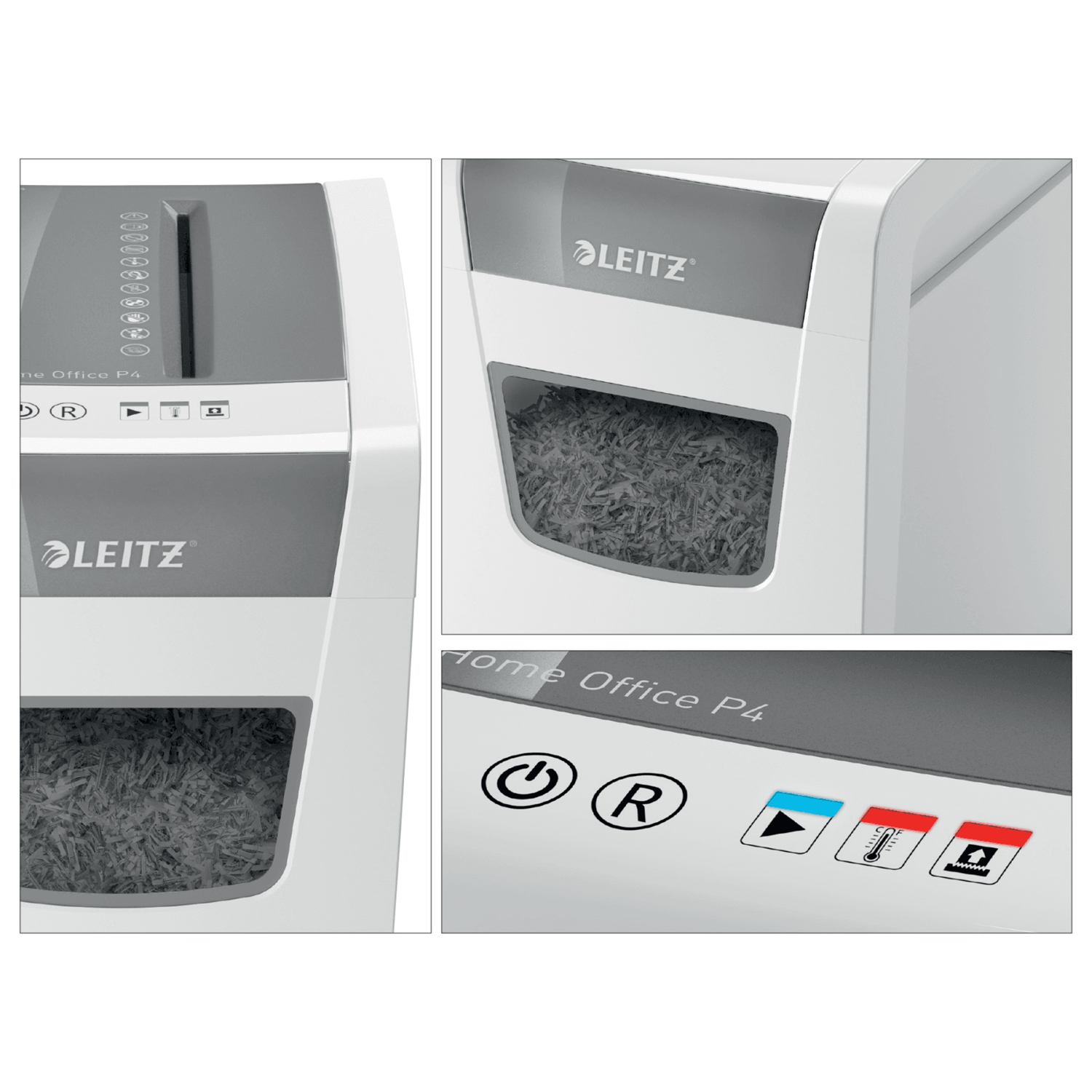 Leitz Bürogeräte Aktenvernichter IQ Slim Office P-4, 10 Blatt 10 Leitz Bürogeräte Aktenvernichter IQ Slim Office P-4, 10 Blatt – Bild 8