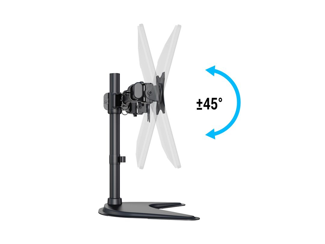 Multibrackets Monitor-Standfuss Basic Dual bis 10 kg – Schwarz 19 Multibrackets Monitor-Standfuss Basic Dual bis 10 kg – Schwarz – Bild 17