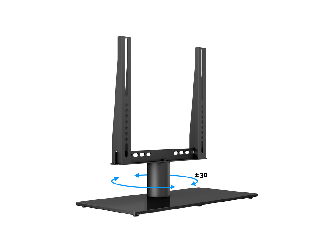 Multibrackets Monitor-Standfuss Turn Black Small bis 30 kg – Schwarz 10 Multibrackets Monitor-Standfuss Turn Black Small bis 30 kg – Schwarz – Bild 9